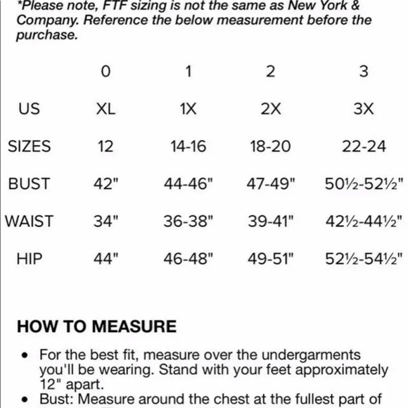 NWT Fashion to Figure Top. Size XL - Picture 6 of 7